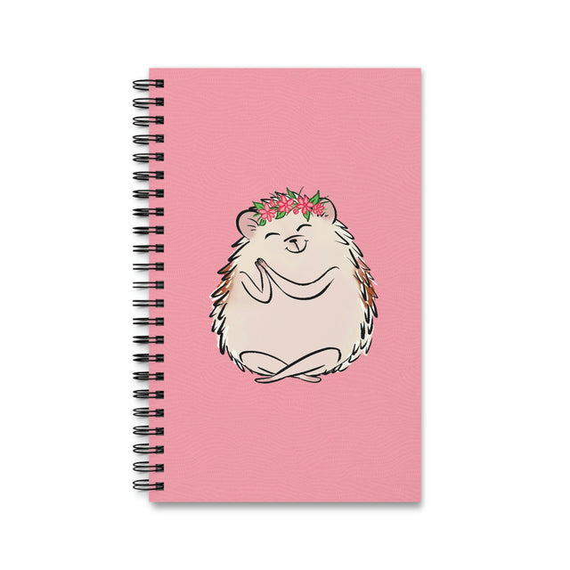 Flower Crown Spiral Journal