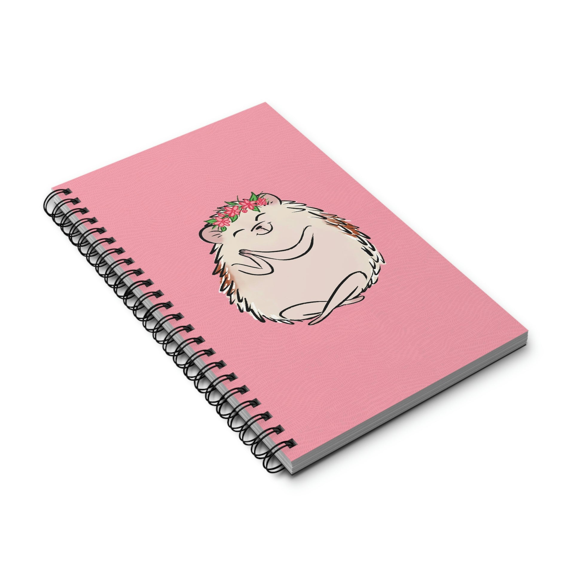 Flower Crown Spiral Journal