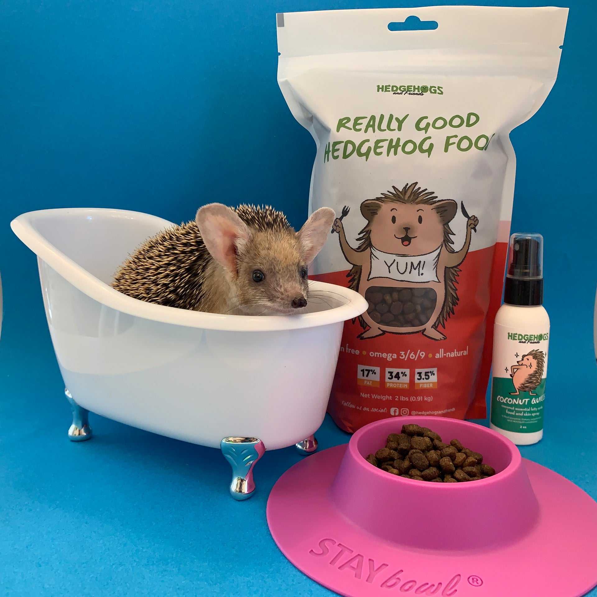 Hedgehog Food and Coconut Quills Bundle
