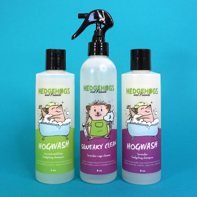 Hedgehog Shampoo & Cage Cleaner Bundle - 8oz