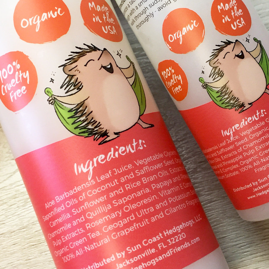 Origin Story - Hogwash Hedgehog Shampoo