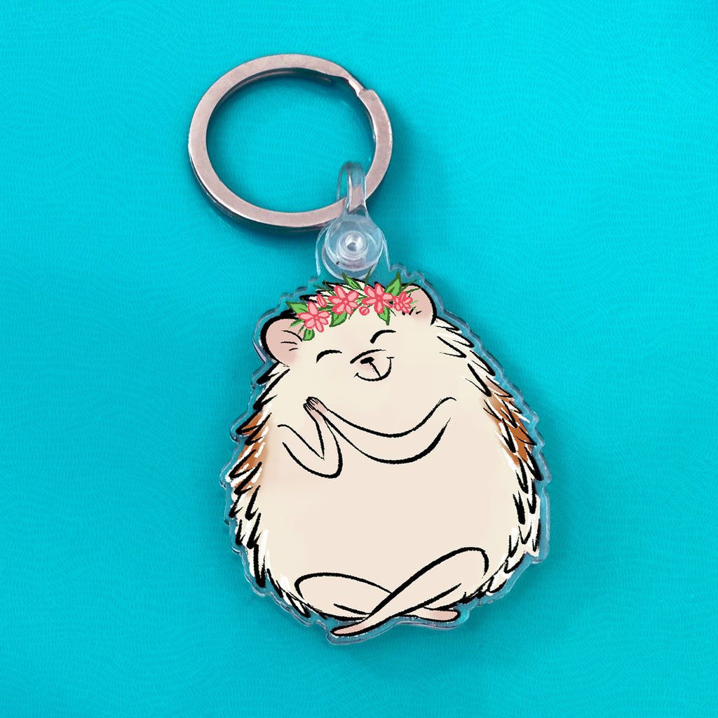 Hedgehog Keychain